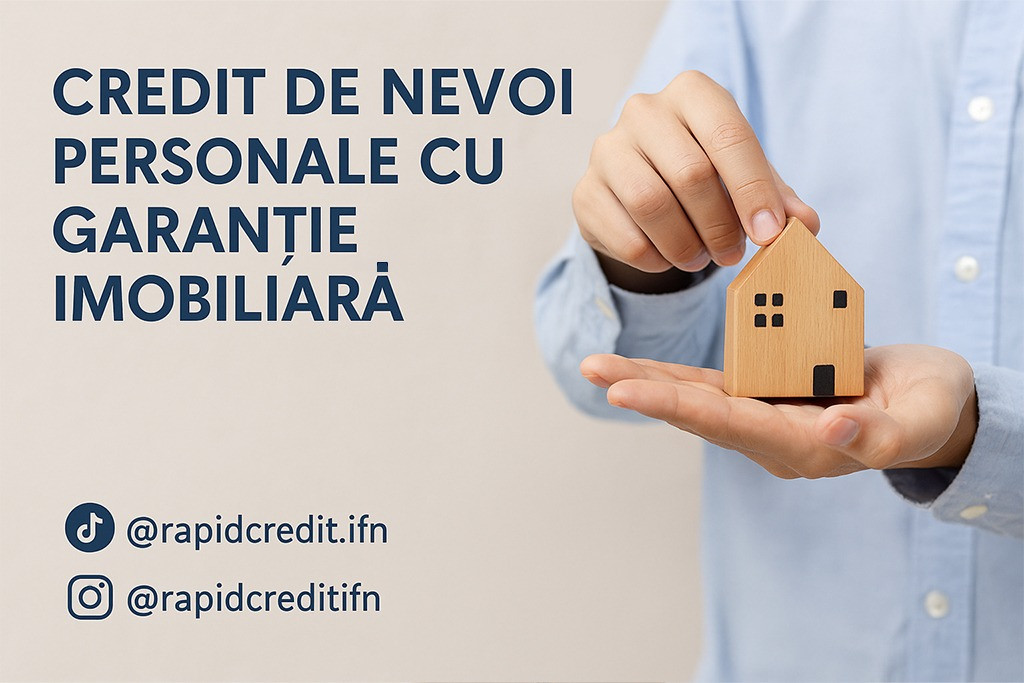 Credit de nevoi personale cu garanție imobiliară – finanțare rapidă și flexibilă