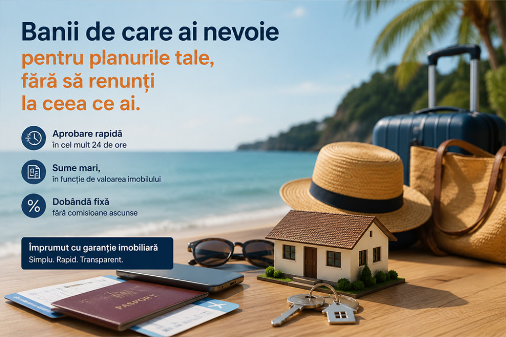 Împrumut cu garanție pe termen scurt - soluția pentru vacanța de care ai nevoie
